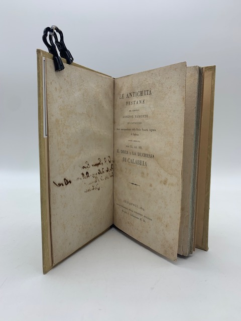 Le antichità pestane...Opera dedicata alle LL. AA. RR. il Duca e la Duchessa di Calabria